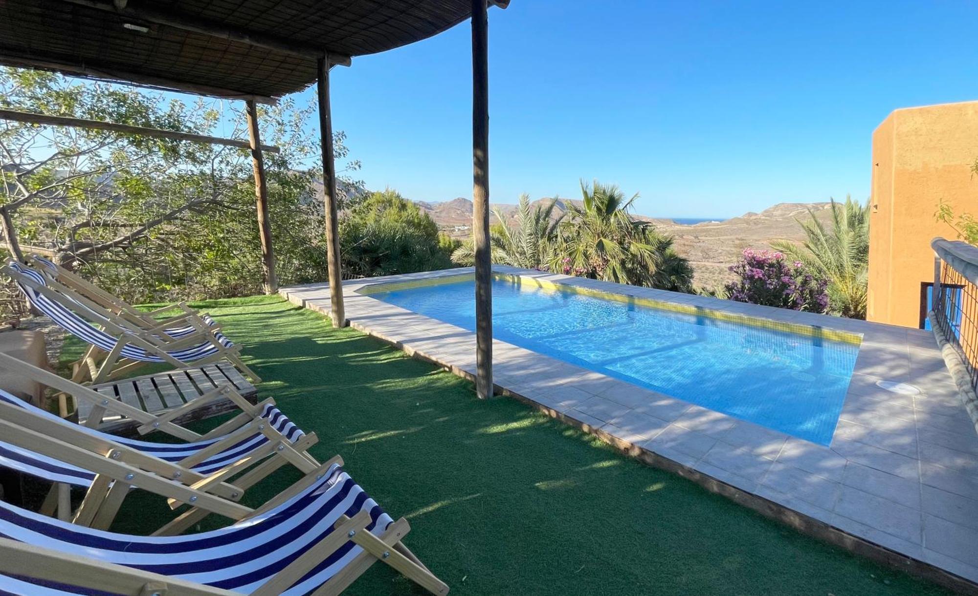 El Risco Colorado, Cabo De Gata Villa Rodalquilar Exteriör bild