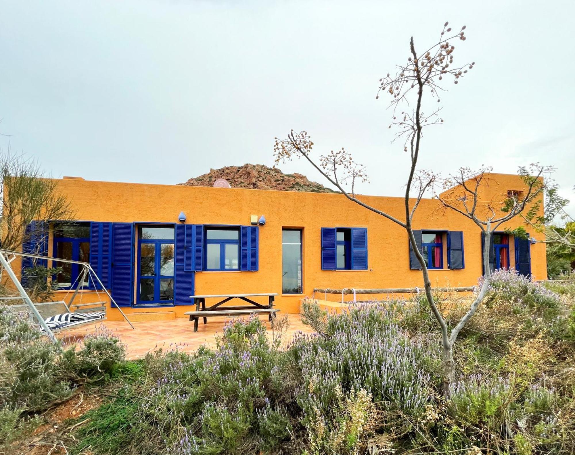 El Risco Colorado, Cabo De Gata Villa Rodalquilar Exteriör bild